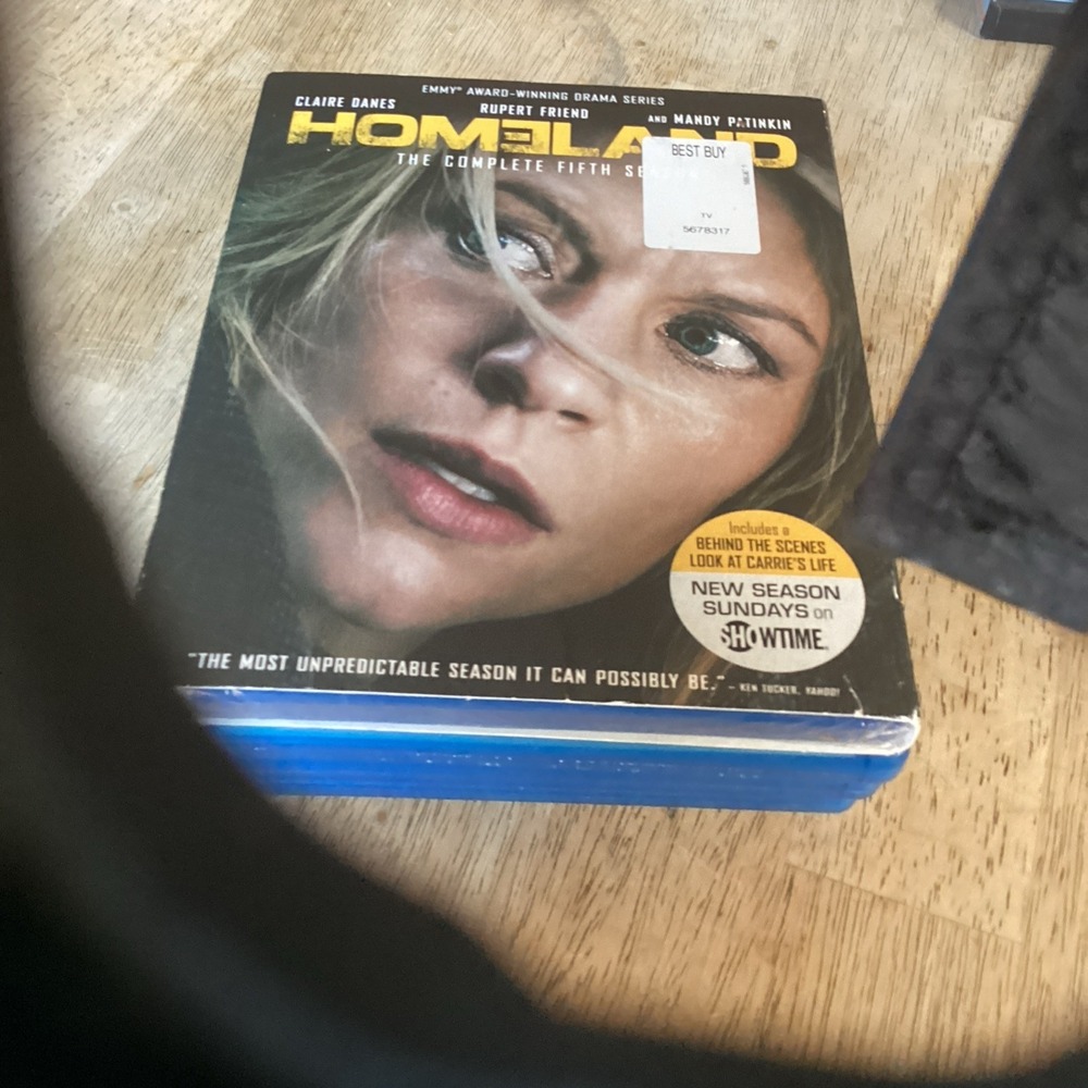 Homeland The Complete Fifth Season Blu-ray New Sealed Claire Danes TV Series
